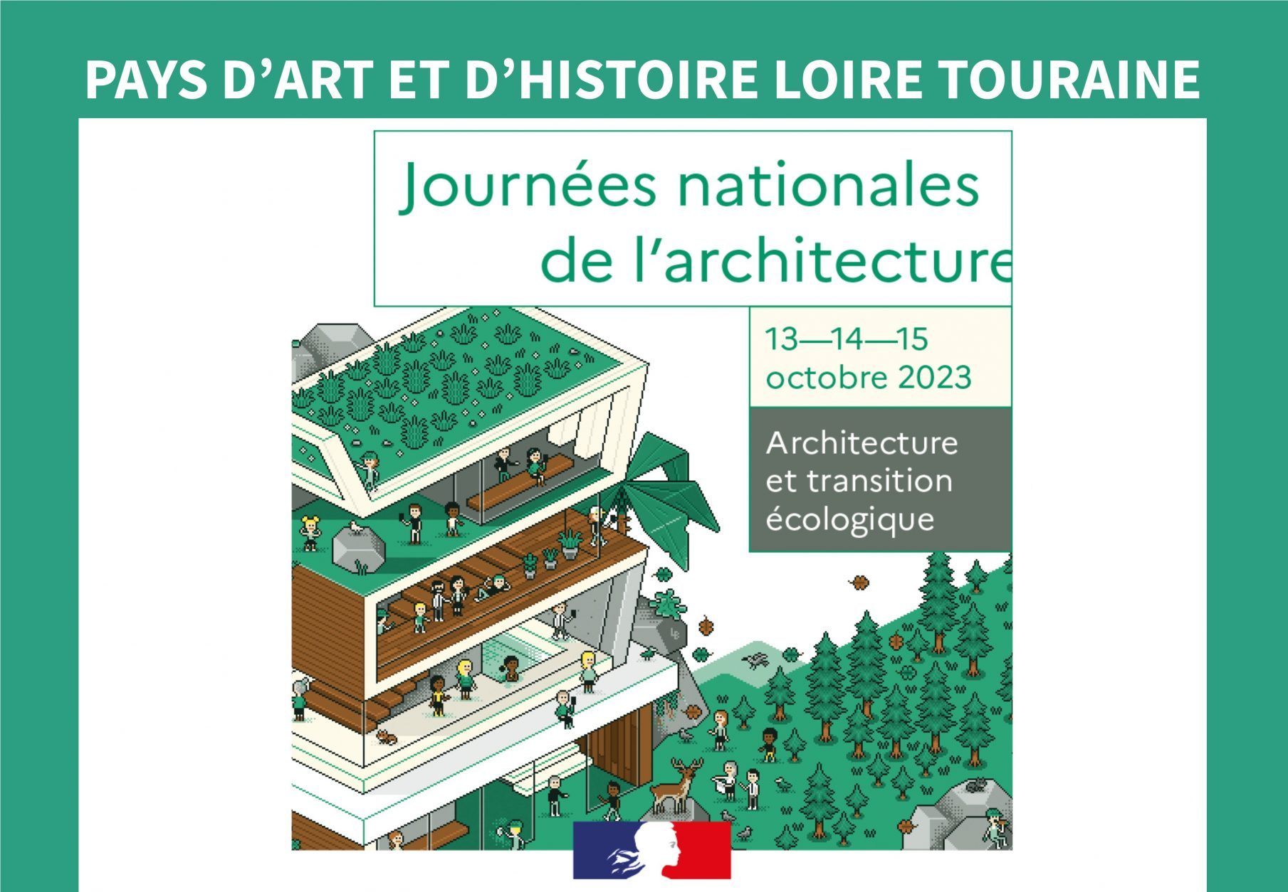 Journées nationales de l'architecture organisées par le Pays loire Touraine